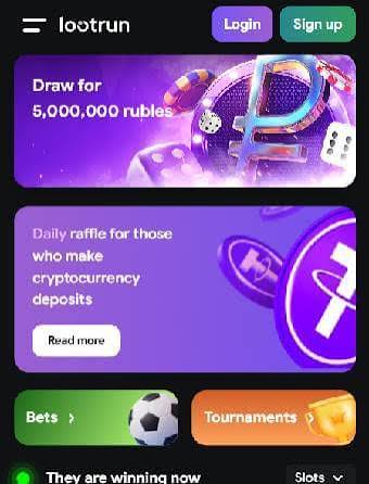 Zerkalo LootRUn — Удобный вход на платформу